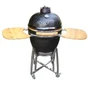 Barbecue charbon de bois, BUSCHBECK Kamado, noir