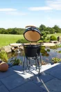 Barbecue charbon de bois, BUSCHBECK Kamado, noir