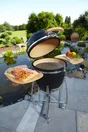 Barbecue charbon de bois, BUSCHBECK Kamado, noir