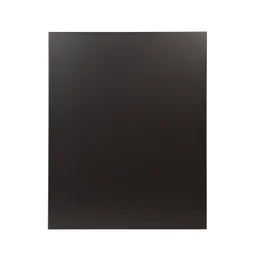 Plaque de protection murale noire LE MARQUIER Unie, l.80 cm x H.100 cm