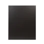 Plaque de protection murale noire LE MARQUIER Unie, l.80 cm x H.100 cm