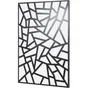 Plaque de protection murale noire EQUATION Mosaique, l.80 cm x H.120 cm