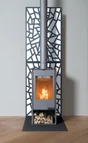 Plaque de protection murale noire EQUATION Mosaique, l.80 cm x H.120 cm