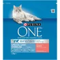 Croquette chat stérilisé PURINA ONE saumon/ble 1,5kg