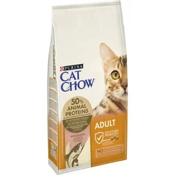 Croquette chat CAT CHOW adult riche saumon 10kg
