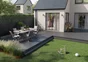 Lame de terrasse chausey 150x22mm sur mesure composite anthracite