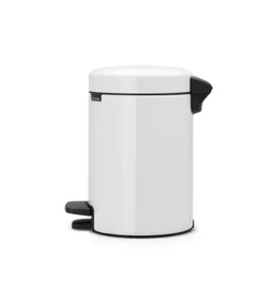 Poubelle 3L New Icone blanche