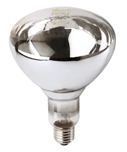 Ampoule infra rouge a vis, 250w, blanche, PHILIPS