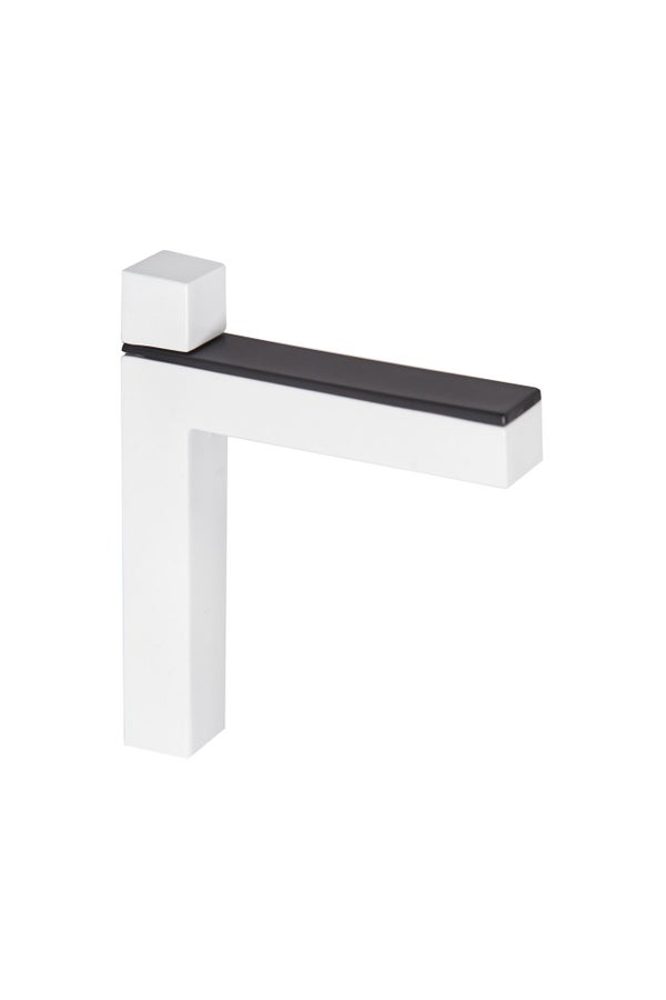 Support pour tablette Elle métal blanc