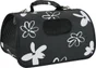 Panier transport chien / chat flower s noir