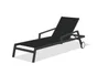 Bain de soleil en aluminium Ibiza gris anthracite