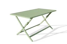 Table de jardin DCB GARDEN Marius rectangulaire vert personnes