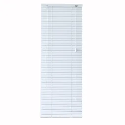 Store venitien aluminium 25 mm, Los angeles blanc, l.140 x H.175 cm, INSPIRE