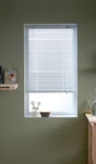 Store venitien aluminium 25 mm, Los angeles blanc, l.140 x H.175 cm, INSPIRE