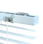 Store venitien aluminium 25 mm, Los angeles blanc, l.140 x H.175 cm, INSPIRE
