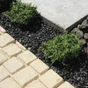 Graviers quartz noir Deco zen 15/25mm, 15 kg
