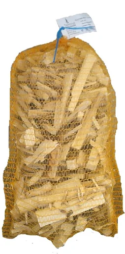 Bûchettes allume-feu hêtre-chêne-charme-frêne, L.15 cm sac de 20 L