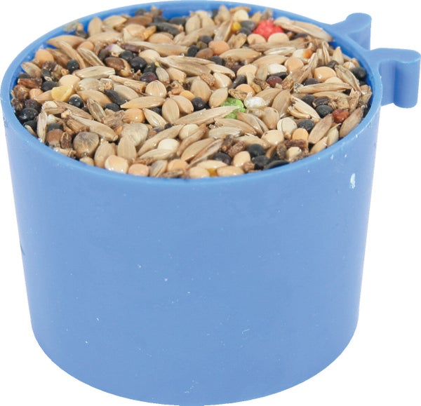 Friandise oiseau en cage godet miel dessert boite x2