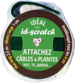 Bande Auto-Agrippante Id-Scratch L.2500 X L.10 Mm