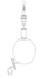 Transformateur De Douille E14 En G9 G9, Plastique, Blanc 100 W
