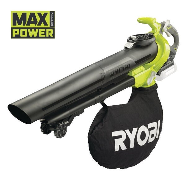 Aspirateur souffleur broyeur sur batterie RYOBI Rbv36b-0 36 V