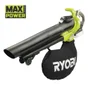 Aspirateur souffleur broyeur sur batterie RYOBI Rbv36b-0 36 V