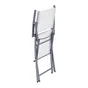 Fauteuil de jardin NATERIAL Emys en acier blanc
