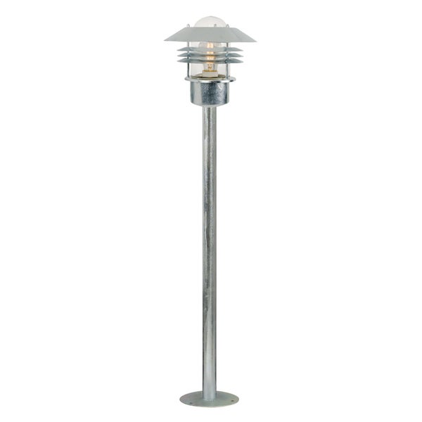Potelet extérieur e27 max 60W gris Vejers h.82 cm NORDLUX