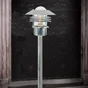 Potelet extérieur e27 max 60W gris Vejers h.82 cm NORDLUX