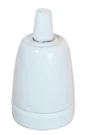 Douille e27 filetage ceramique blanc TIBELEC