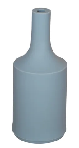 Douille e27 filetage silicone gris TIBELEC
