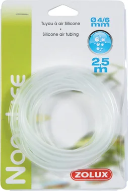 Tuyau d'air aquarium silicone d4/6mm 2m50
