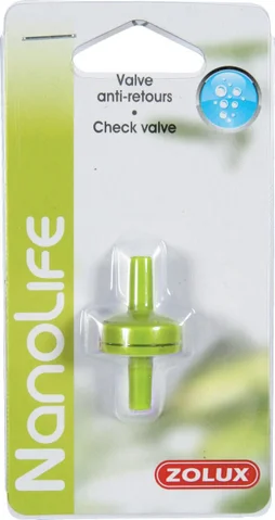 Valve anti-retour pour tuyau d'air aquarium d4/6mm