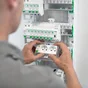 Combiné disjoncteur + 2 prises modulaires courbe C 1P+N 16A Resi9 XE, SCHNEIDER ELECTRIC