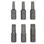 Lot de 6 embouts de vissage 25 mm DEXTER T15/20/25/30/35/40