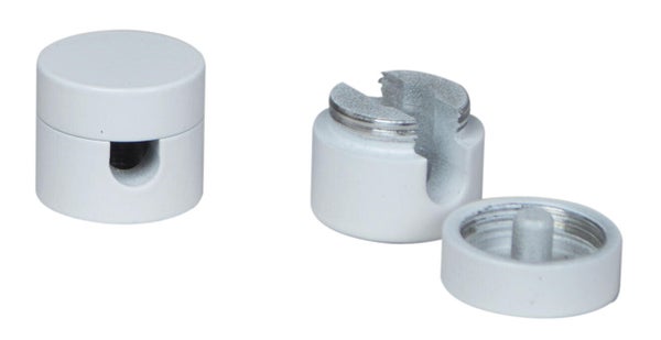 Lot de 2 passe-câbles 734010, TIBELEC 20 mm