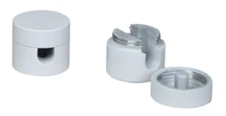 Lot de 2 passe-câbles 734010, TIBELEC 20 mm