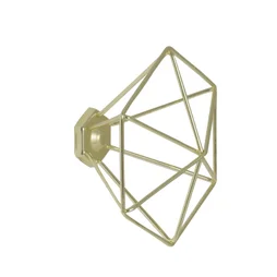 Tête de portemanteau INSPIRE Modulo, à visser, acier, doré