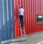 Echelle télescopique aluminium HAILO 10 échelons H.2.9 m