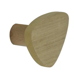 Tête de portemanteau INSPIRE Modulo, à visser, bois, chêne