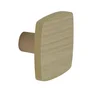 Tête de portemanteau INSPIRE Modulo, à visser, bois, chêne