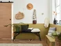 Tête de portemanteau INSPIRE Modulo, à visser, bois, chêne