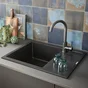 Mitigeur de cuisine graphite, ESSEBAGNO Kiwo