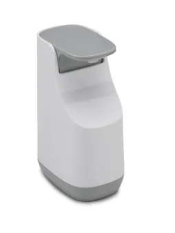 Distributeur de savon plastique Slim, blanc - gris JOSEPH JOSEPH