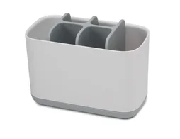 Porte-brosse à dents plastique Easy, blanc