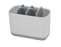 Porte-brosse à dents plastique Easy, blanc