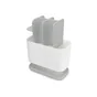 Porte-brosse à dents plastique Easy, blanc