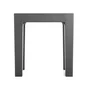 Tabouret à poser, gris anthracite, Lombok gris