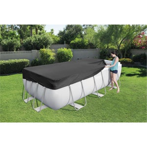 Bâche de sécurité rectangulaire, BESTWAY, L.404 x l.201 cm