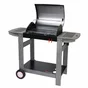 Barbecue au charbon de bois SOMAGIC Indiana, chariot bois, cuve noire